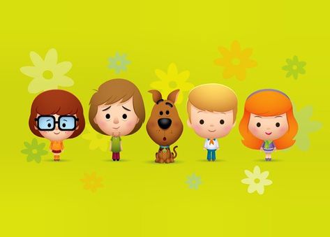 Velma Daphne, Jerrod Maruyama, Scooby Doo Images, Scooby Doo Mystery, Disneyland Pictures, Drawing Cartoon Characters, Kids Print, Cartoon Tv Shows, Cartoon Drawing