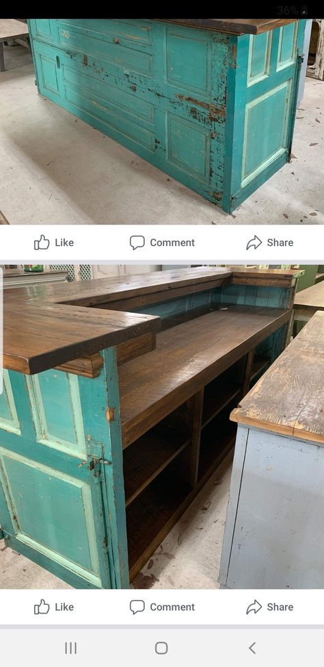 Old Country Stores Ideas, Checkout Counter Ideas Retail, Country Store Ideas, Diy Checkout Counter, Retail Counter Ideas, Thrift Store Display Ideas, Boutique Checkout Counter, Boutique Counter Ideas, Checkout Counter Ideas