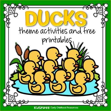 Duckling Theme Classroom, Duck Lesson Plans Preschool, Duck Life Cycle Preschool, 10 Little Rubber Ducks Activities, Preschool Duck Activities, Duck Activities For Preschool, Duck Crafts For Preschoolers, Ducks Preschool, Duck Activities