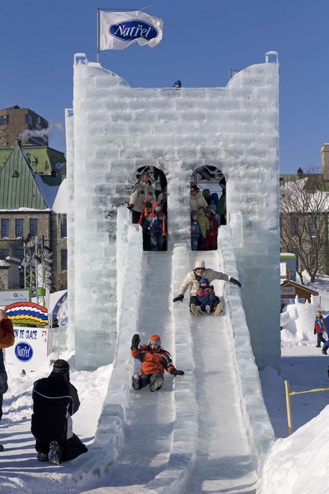 The 10 Coolest Things to Do at the Quebec Winter Carnival Quebec City Winter, Quebec Winter Carnival, Quebec Winter, Ice Castle, Winter Carnival, Ice Palace, Snow Sculptures, Orlando Hotel, Ice Castles