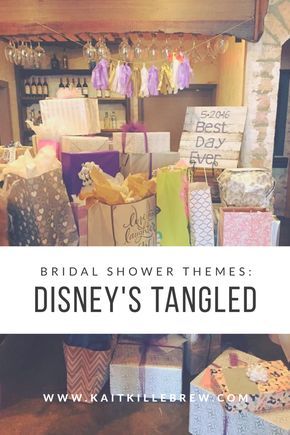 Bridal Shower Ideas | Disney Wedding | Tangled Wedding | Tangled Wedding Shower | Rapunzel Tangled Bridal Shower Theme, Themed Bridal Shower Ideas, Disney Themed Bridal Shower, Rapunzel Wedding, Tangled Wedding, Disney Princess Wedding, Disney Bachelorette, Diy Events, Disney Bridal Showers