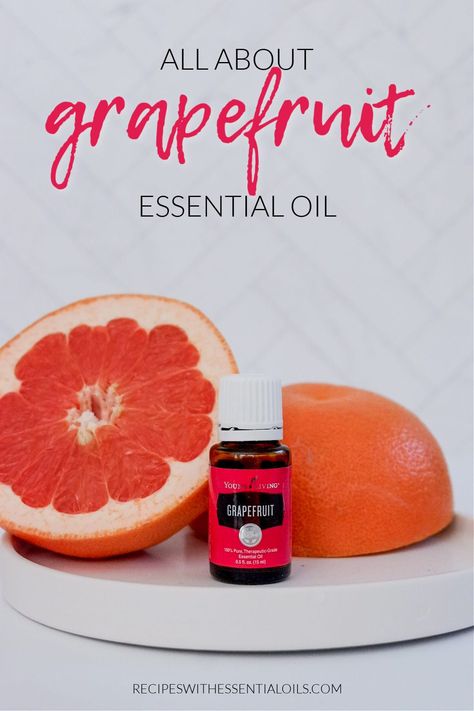 Grapefruit Essential Oil Young Living, Grapefruit Essential Oil Benefits, Hangover Essential Oils, Grapefruit Uses, Young Living Grapefruit, Young Living Lemon, Summer Essential Oils, Grapefruit Recipes, Homemade Essential Oils