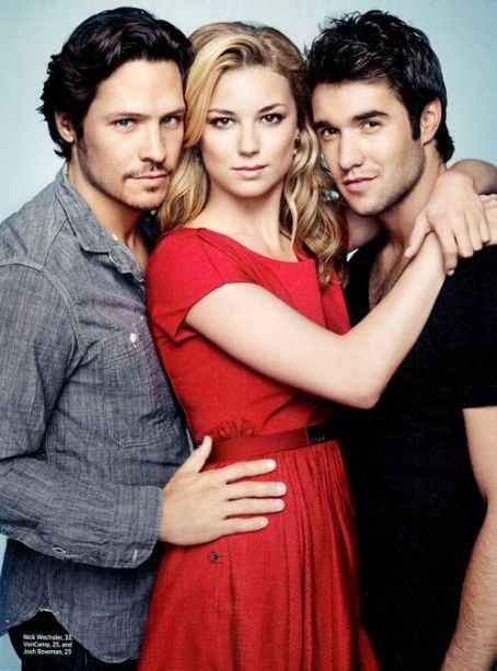 Revenge's Emily VanCamp, Nick Wechsler, Josh Bowman Revenge Cast, Revenge Tv Show, Nick Wechsler, Lying Game, Josh Bowman, Emily Thorne, Emily Vancamp, Movies And Series, True Blood