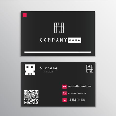 Hacker Logo, Identity Card Design, Business Card Minimalist, Letterpress Business Cards, Business Checklist, Modern Business Card, Business Card Modern, Portfolio Web Design, Japanese Graphic Design