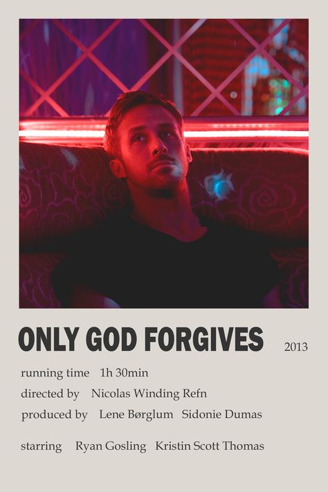 Only God Forgives Poster, Ready Or Not Movie Poster, Only God Forgives Movie, Only God Forgives, Polaroid Movie Poster, Indie Movie Posters, Film Recommendations, Movies To Watch Teenagers, Iconic Movie Posters