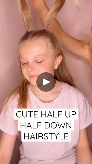 6.9K views · 45 reactions | FUN HALF UP HALF DOWN HAIRSTYLE  Audrey and Victoria 🥰 #hairstyle #hairtutorial  #fyp #Worklife #foryou #makewithme #reels #followers #reelsvideo #foryourpage #fypシ | Panda M22 | Panda M22 · Original audio Half Up Hairstyle, Half Up Half Down Hairstyle, Hairstyle For Long Hair, Down Hairstyle, Toddler Hairstyles Girl, Half Up Half Down Hair, Half Up Hair, Half Up Half Down, Hair Hairstyles