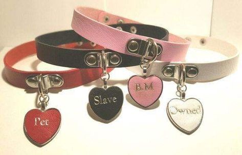 Pet Spaces, Puppy Collar, Puppy Play, Leather Chokers, Choker Collar, Cute Jewelry, Just In Case, Choker, Kitty