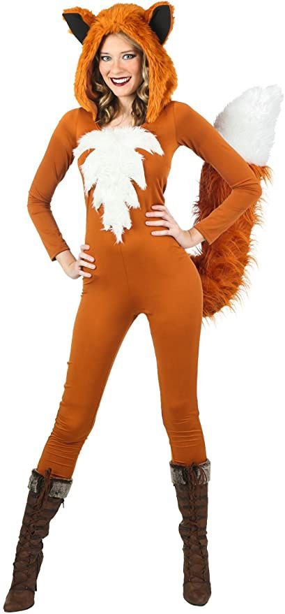 Amazon.com: Women's Fierce Fox Costume Sexy Fox Costume for Women: Clothing Foxhound Puppy, Fox Outfit, Kostum Halloween, Fox Costume, Popular Costumes, Halloween Onesie, Animal Costumes, The Fox And The Hound, Theme Halloween