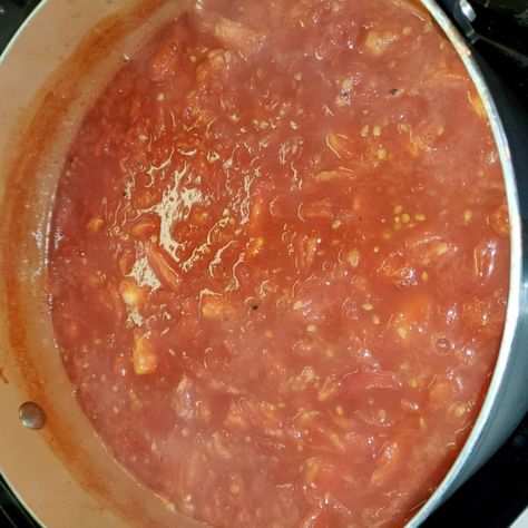 Homemade Stewed Tomatoes Canned Stewed Tomato Recipes, Homemade Stewed Tomatoes, Tomato Aspic Recipe, Stewed Tomatoes Recipe, Easy Vegetarian Dishes, Stewed Tomato Recipes, Canned Stewed Tomatoes, Baked Tomato Recipes, Southern Sides