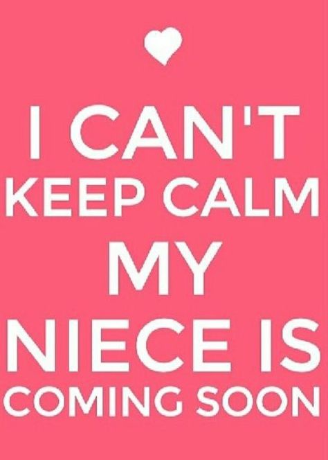 I can't wait to meet my niece!! I Love My Niece, Fate Quotes, Niece Quotes, Aunt Quotes, Best Auntie Ever, Aunt Niece, Baby Niece, Aunt Life, Quick Quotes