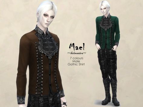 Sims 4 Gothic Cc Male, Sims 4 Cc Victorian Clothing Male, Sims 4 Cc Goth Male, Victorian Clothing Male, Sims 4 Cc Goth, Goth Male, Gothic Shorts, Sims 4 Medieval, Sims 4 Historical