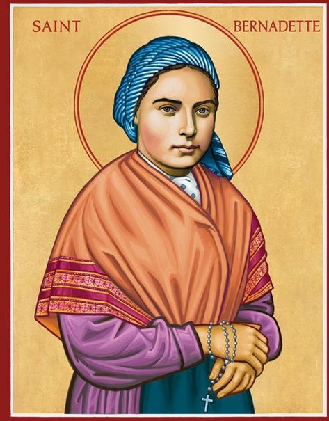 Women Saints, Santa Bernadette, St Bernadette Soubirous, Monastery Icons, Bernadette Soubirous, St Bernadette, Saint Bernadette, Saint Joan Of Arc, St Joan