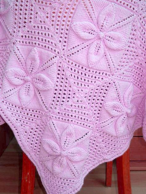 Leaf Knitting Pattern, Knitting Patterns Free Blanket, Baby Shawl, Crocheted Blanket, Knit Blankets, Baby Knitting Patterns Free, Baby Blanket Knitting Pattern, Quilt Baby, Knitted Baby Blankets