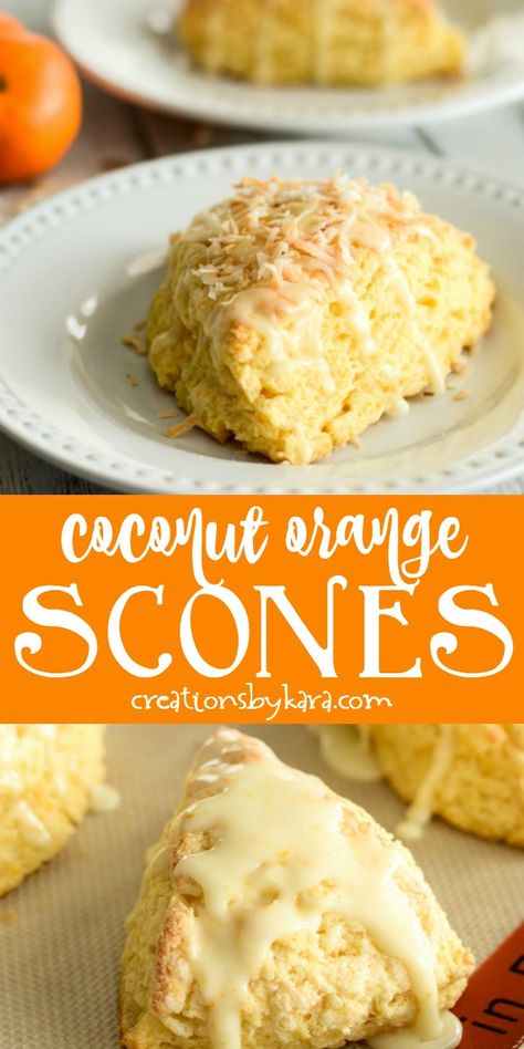 Orange Scone Recipe, Coconut Scones Recipe, Orange Scones Recipe, Scones Recipe Easy, Orange Scones, Homemade Scones, Scones Easy, Orange Glaze, Scones Recipe