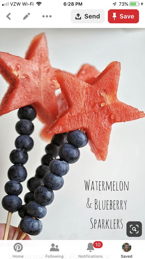 Boozy Watermelon, Watermelon Pops, Star Shaped Cookies, Fruit Skewers, Space Birthday Party, Fourth Of July Food, Space Party, Space Birthday, 4th Of July Party