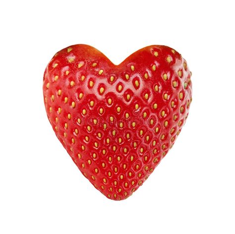 Heart. Strawberry heart isolated on white background #Sponsored , #Sponsored, #Paid, #Strawberry, #background, #white, #Heart Strawberry White Background, Vegetable Shapes, Heart Shaped Strawberry, Heart Strawberry, Collage Stickers, Strawberry Background, Strawberry Drawing, Strawberry Aesthetic, Strawberry Heart