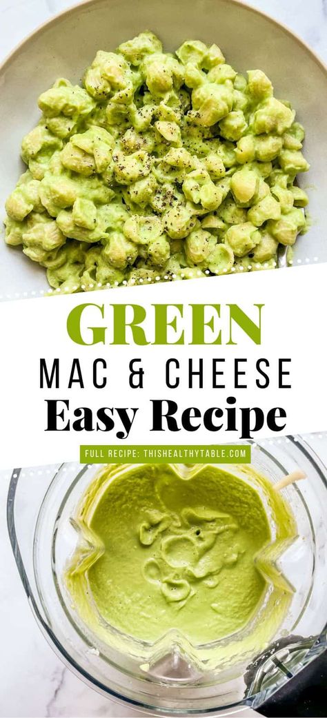 Easy Pasta Recipes Healthy, Green Mac And Cheese, Pasta Recipes Creamy, Pasta Recipes Healthy, Easy Mac N Cheese, Pasta Vegetarian, Delicious Pasta Recipes, Pasta Fresh, Pasta Seafood