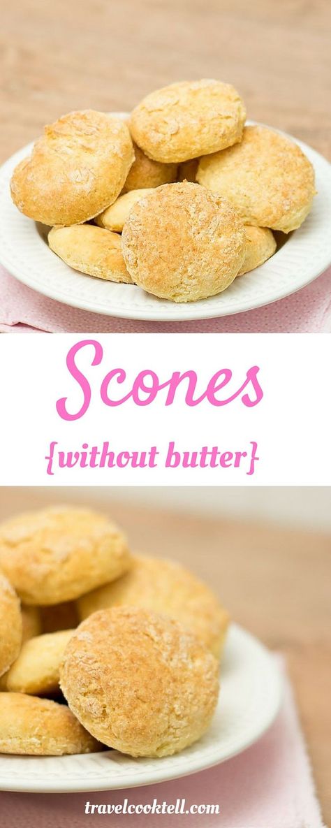 Scones {without butter} | Travel Cook Tell Recipe For Scones, Fluffy Scones, Vegetable Drinks, Scone Recipe, Butter Recipe, Healthy Eating Tips, Sweets Recipes, Scones, Baked Goods