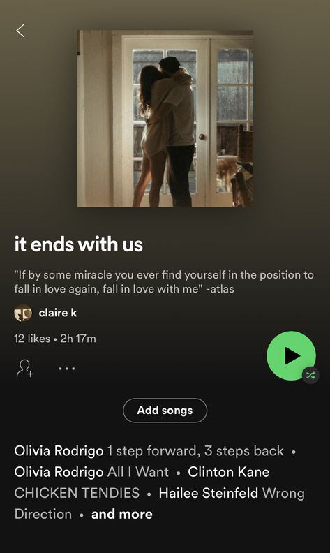 It Ends With Us Playlist, Summer Songs Playlist, Playlist Names, Playlist Names Ideas, Therapy Playlist, Playlist Ideas, Love Songs Playlist, Songs Playlist, Song Recommendations