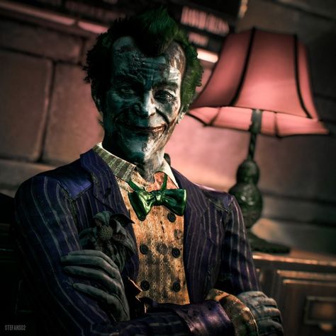 Batman Arkhamverse, Arkham Knight Joker, Joker Arkham Knight, Dark Knight Returns Joker, Arkham Joker, Arkham Batman, Batman Arkham Games, Batman Arkham Series, Joker Arkham