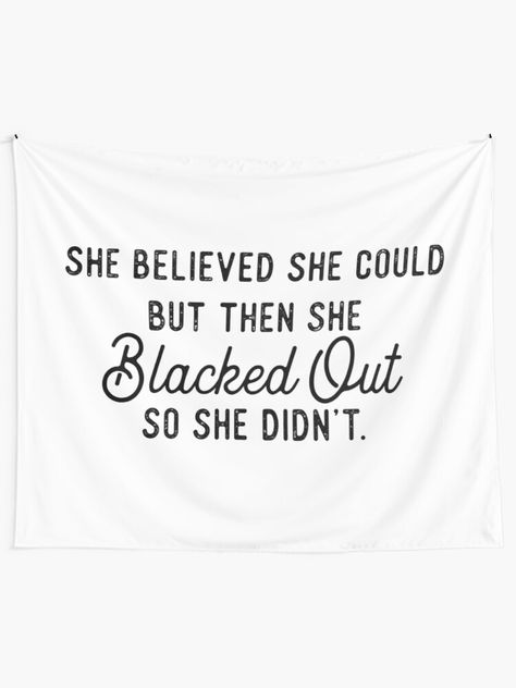 College Tapestry, Funny Tapestry, College Dorm Decorations, She Believed She Could, Tapestry Design, Textile Prints, Print Tops, Wall Tapestry, Black Fashion