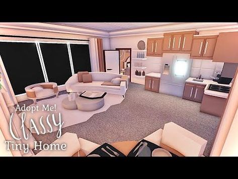 Adopt Me Tiny Home, Aesthetic Family Home, Adopt Me House Ideas, Adopt Me Small House Ideas, Aesthetic Family, Youtube Home, Vibe Aesthetic, Black Color Hairstyles, Color Hairstyles