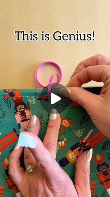 Jeff and Lauren on Instagram: "🎁 Easy open pull tab gift wrapping! Great for little kids! #giftideas  #mom #Christmas #wrapping #kidsgifts" Wrapping 2 Gifts Together, Easy Christmas Gift Wrapping Ideas, Gift Wrapping For Kids, Christmas Gift Packaging Ideas, Origami Gift Wrapping, Gift Wrapping Ideas For Kids, Wrapping Ideas For Kids, How To Wrap Presents, Easy Gift Wrapping Ideas