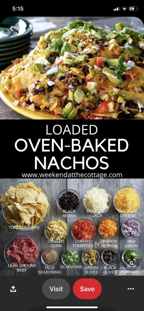 Baked Nachos, Fruit Juice Recipes, Loaded Nachos, Baked Ribs, Weekend Meals, Ground Beef Recipes For Dinner, Juice Recipe, Recipes For Dinner, Beef Recipes For Dinner