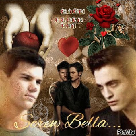 Edward And Jacob Memes, Twilight Jacob And Edward, Jacob Black X Edward Cullen, Edward And Jacob Ship Fanart, Edward And Jacob Ship, Edward Cullen X Jacob Black, Twilight Team Edward, Twilight Memes Jacob And Edward, Jacob Twilight Memes