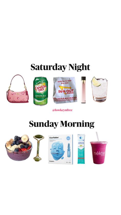 Girly Tingz, Saturday night essentials & Sunday morning must haves Saturday Night Aesthetic, Food Calories List, In-n-out Burger, Sunday Scaries, Cute Love Memes, One Direction Photos, Ginger Ale, Love Memes, Night Aesthetic