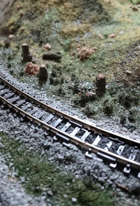 Why Didn't I Think Of This Earlier - DIY Sawdust | Model Railway Engineer, the multi-award winning model train blog Model Train Scenery Diy, N Scale Train Layout, Train Projects, Ho Scale Train Layout, N Scale Model Trains, Scale Model Building, Garden Railroad, Ho Model Trains, Model Railway Track Plans