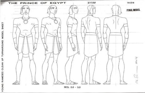 The Prince Of Egypt, Egypt Concept Art, Character Turnaround, Drawing Help, Prince Of Egypt, Egypt Art, Animation Reference, Character Design Animation, Animation Design