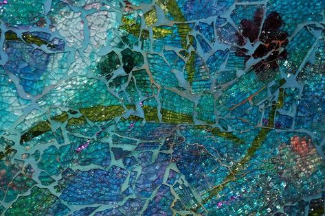 Glass Rocks, Glass Mosaics, Glass Mosaic Art, Shattered Glass, Stained Glass Crafts, Crushed Glass, Ceramics Pottery Art, One Pound, Mosaic Projects