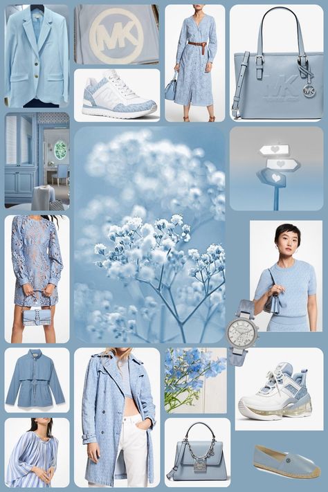 Spring Mood Board Fashion, Theme Board Fashion Inspiration, Pale Blue Jeans, Fashion Design Inspiration Board, Summer Skin Tone, Mood Board Fashion Inspiration, Fashion Trending Moodboard, Fashion Show Themes, Fashion Designing Course