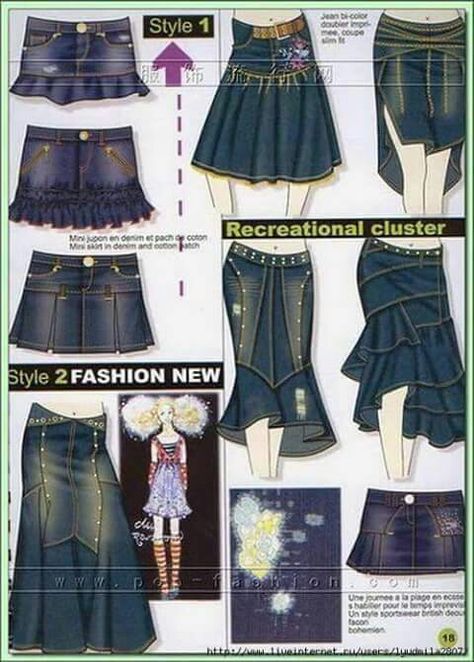 How To Make Denim Skirt From Jeans, Skirt Out Of Pants, Over Skirt Pattern, How To Make Skirt From Jeans, Upcycling Clothes Ideas, Upcycle Jeans Skirt, Jean Sewing, Skirt From Jeans, Upcycle Skirt