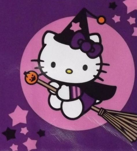 Hello Kitty Halloween, Witch, Hello Kitty, Kitty, Halloween