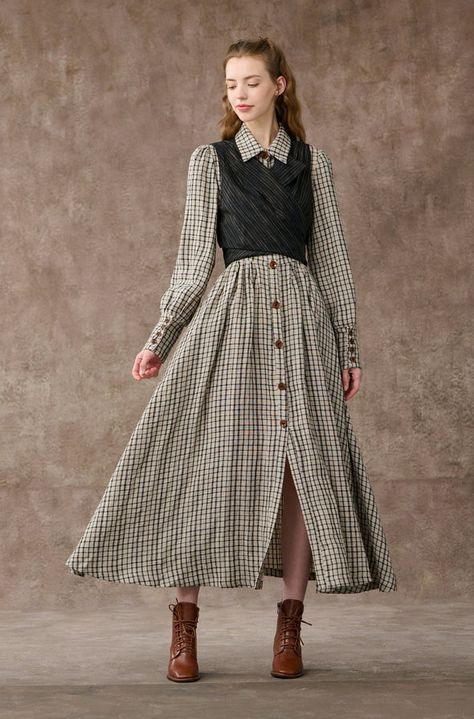 Linennaive® | Slow Comfort Wear. Shop Where I See Myself Mirror Skirt, Fall Midi Dress, Fall Midi, Midi Dress Outfit, Midi Dress Chic, Midi Dress Fall, Wool Sweaters Womens, Comfort Wear, Classy Women