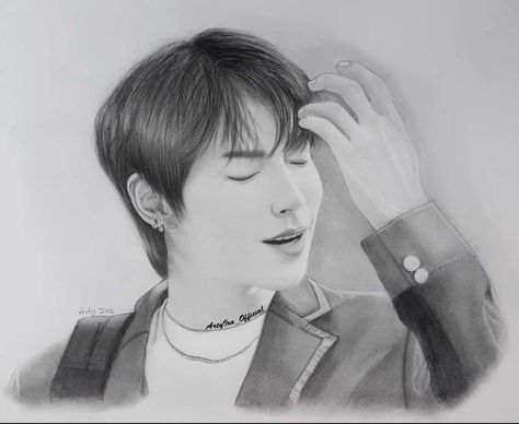 Drawing of Hwang In Yeop from True beauty Han Seojun #truebeauty #seojun #hwanginyeop #hanseojun #fanart #kpopfanart #eunwoo #drawing # Han Seojun Drawing Pencil, Hwang Inyeop Sketch, Han Seojun Drawing, True Beauty Drawings Pencil, Hwang In Yeop Sketch, Hwang Inyeop Fanart, Seojun Drawing, Hwang Inyeop Drawing, Eunwoo Sketch