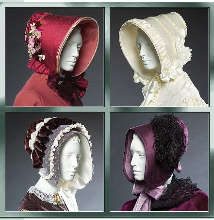 Victorian Bonette Hat Outfit, Bonnet Pattern, Victorian Hats, Victorian Costume, Costume Patterns, Bonnet Hat, Doll Hat, Mccalls Sewing Patterns, Costume Hats