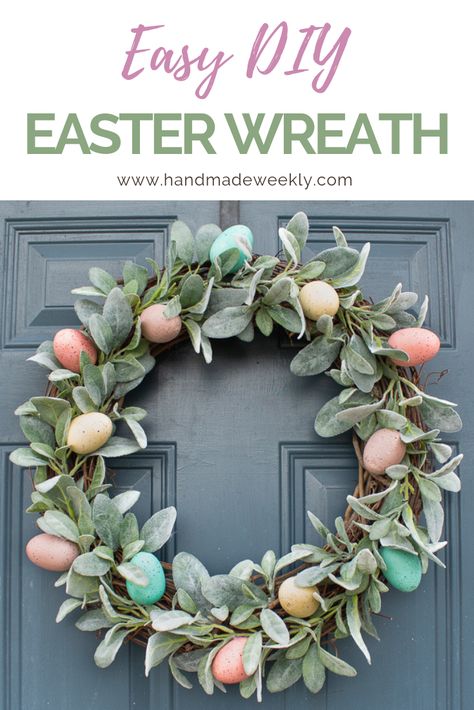 Diy Easter Wreath, Diy Osterschmuck, Diy Frühling, Easter Wreath Diy, Easter Centerpiece, Dollar Store Hacks, Diy Ostern, Easter Decorations Dollar Store, Easter Inspiration