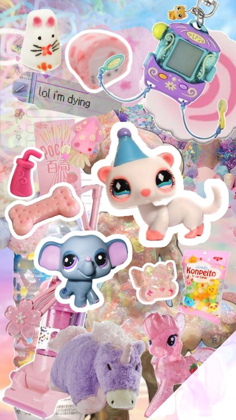 Did someone say party?? 🌸🍥🐘✨ #pastel #lps #cute #cluttercore #nostalgia Littlest Pet Shop Wallpaper, Lps Wallpaper, Lps Pfp, Lps Aesthetic, Lps Nostalgia, Pastel Core, Lps Art, Crazy Birthday, Pastel Kidcore