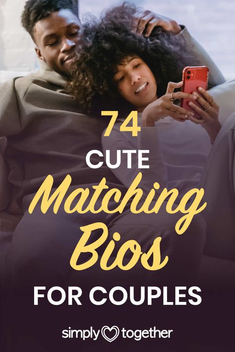 Matching bios for couples are how you can express your love for each other on social media. Here's how to set up your own matching bio. Matching Insta Bios For Couples, Couples Bio Instagram, Matching Bios For Couples Songs, Couple Bios Instagram Ideas, Relationship Bios Instagram, Couple Bio For Instagram, Cute Matching Bios For Couples, Matching Instagram Bio Ideas, Matching Bios For Couples