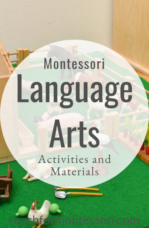 List of Montessori Language Activities and Materials by Age — The Montessori-Minded Mom Montessori Language Activities, Preschool Reading Activities, Language Activities Preschool, Writing Activities For Preschoolers, What Is Montessori, Montessori Language, Montessori Environment, Montessori Elementary, Preschool Language