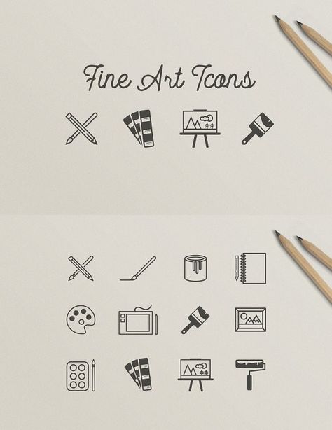 Pencil Icon, Illustrator Brushes, Girl Headbands, Portland Timbers, Doodle Icon, Easy Art, Paint Palette, Process Art, Art Icon