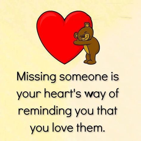 Missing someone is your heart's way of reminding you that you love them Quotes Missing Someone, Inspirational Quotes For Her, Missing You Love Quotes, Inspirational Love Quotes, I Miss You Quotes For Him, Missing You Quotes For Him, Jade Rabbit, Missing You Love, Thinking Of You Quotes