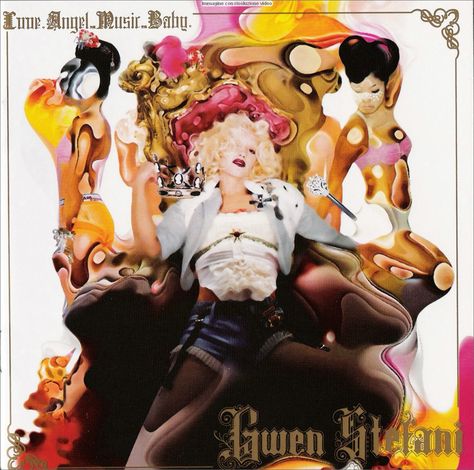 Love Angel Music Baby Hollaback Girl Gwen Stefani, Gwen Stefani Cool, Gwen Stefani Luxurious, Art Messages, Love Angel Music Baby, Angel Music, Hollaback Girl, Love Angel, Harajuku Girls