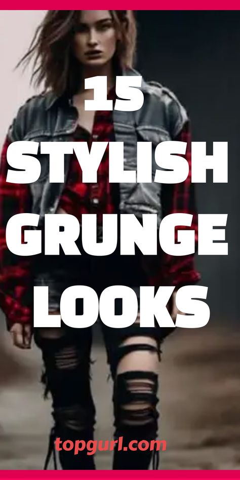 Discover the key to mastering the grunge aesthetic through a combination of layering, distinctive textures, and timeless statement items that exude a bold sense of nonconformity and individual style. Delve deeper into the world of edgy fashion now. Stylish Grunge Outfits, Grungy Concert Outfit, Cool Chill Outfits, Edgy Mom Aesthetic, Urban Edge Style, 90s Grunge Shoes, Grown Up Grunge Style, Punk Date Night Outfit, Thanksgiving Outfit Edgy