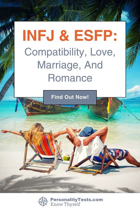 Unveiling the secrets of INFJ and ESFP connections! 💞🔍 Journey through the nuances of compatibility, love, and marriage as we explore the distinctive personality traits that shape this dynamic duo. Click to reveal the fascinating insights on our personality test website. 💑✨ #INFJ #ESFP #LoveStory #PersonalityTraits #Compatibility #Marriage #Romance #PersonalityType Infj Friendship, Infj Esfp, Infj Compatibility, Marriage Romance, Personality Test, Common Themes, Dynamic Duo, First Impressions, Personality Traits