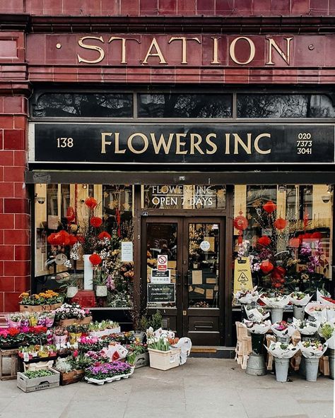 The Flower Shopkeepers on Instagram: “Flowers Inc, London 📷@theseptemberchronicles Many London Tube stations have neighboring flower shops like @flowersincsw7 at Gloucester Road…” Red Aesthetics, London Tube, Instagram Flowers, Tube Station, Flower Shops, Pin Pics, You've Got Mail, Spring Vibes, Gloucester