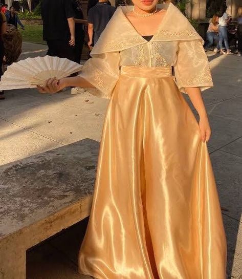 Maria Clara Dress, Philippines Clothes, Filipino Traditional Clothing, Philippines Dress, Filipiniana Wedding Dress, Philippines Outfit, Modern Filipiniana Dress, Debut Dresses, Filipino Clothing